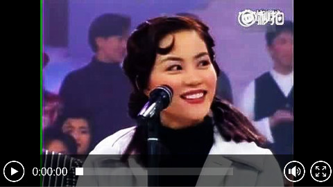 22年前王菲与四大天王抢麦斗歌 都好嫩!再也不会有的珍贵画面